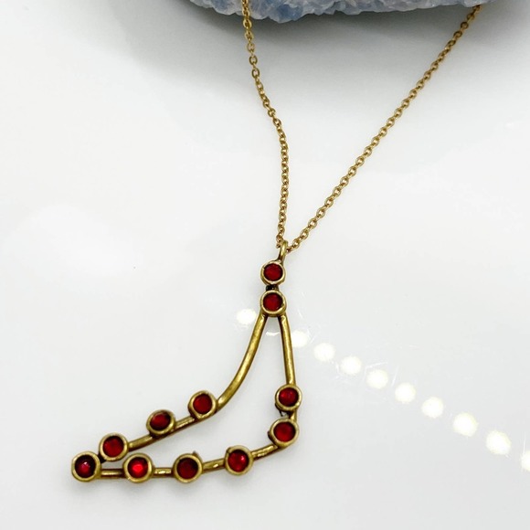 Anthropologie Jewelry - NEW Anthropologie Capricorn Constellation Layering Necklace